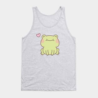 Cute Happy Little Frog Tank Top